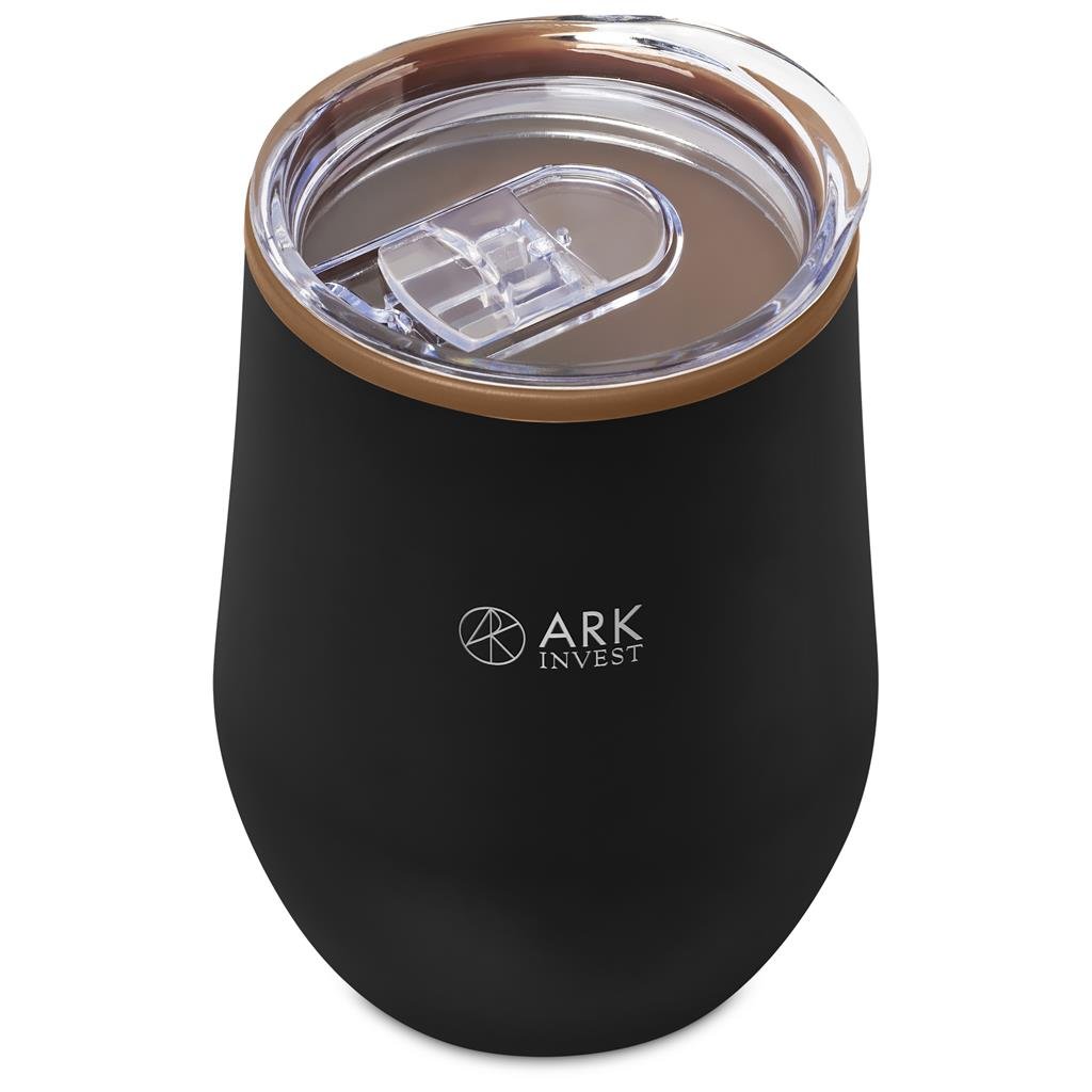 Serendipio Ovolo Stainless Steel & Plastic Double-Wall Tumbler – 350ml